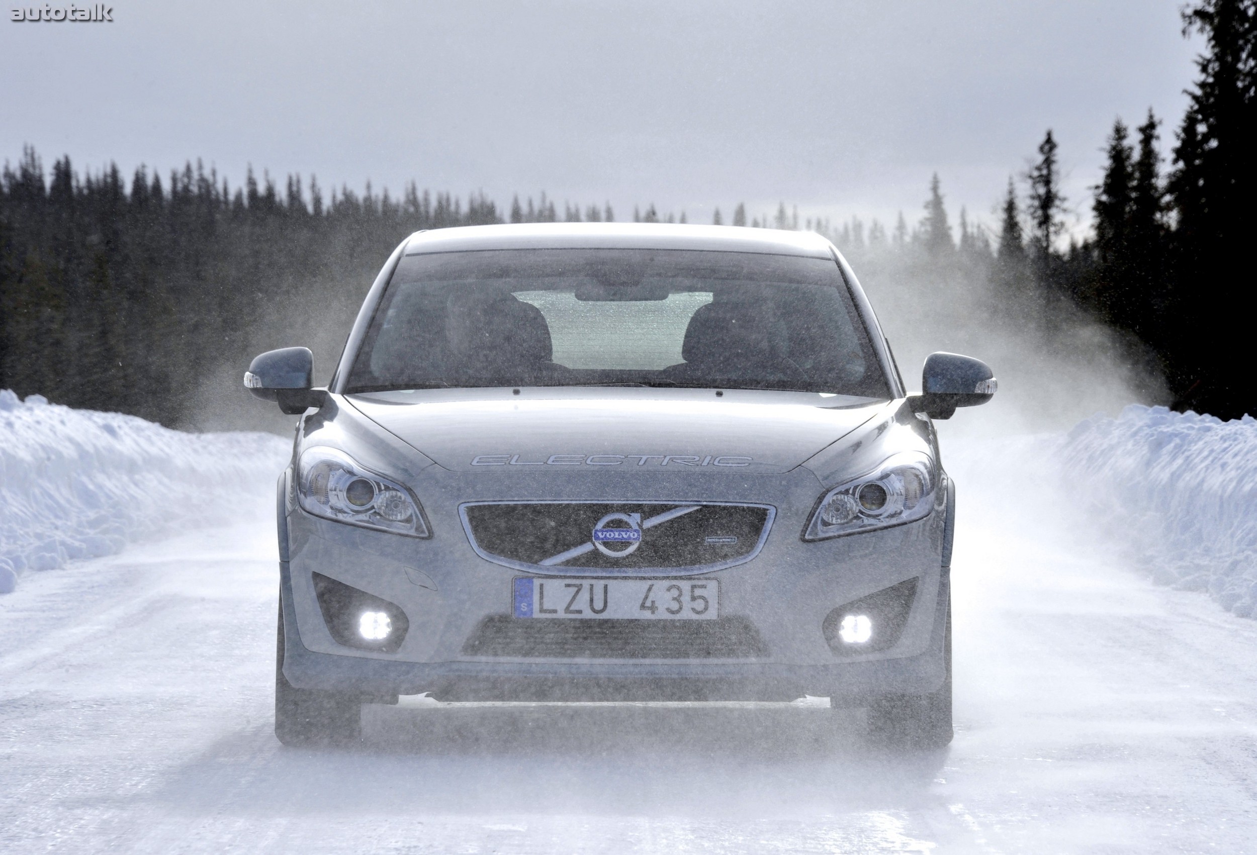 Volvo C30 Electric Winter Testing